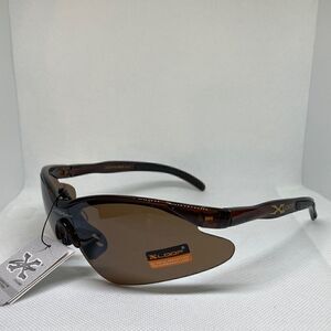 X-Loop Mens Semi Rimless Sunglasses